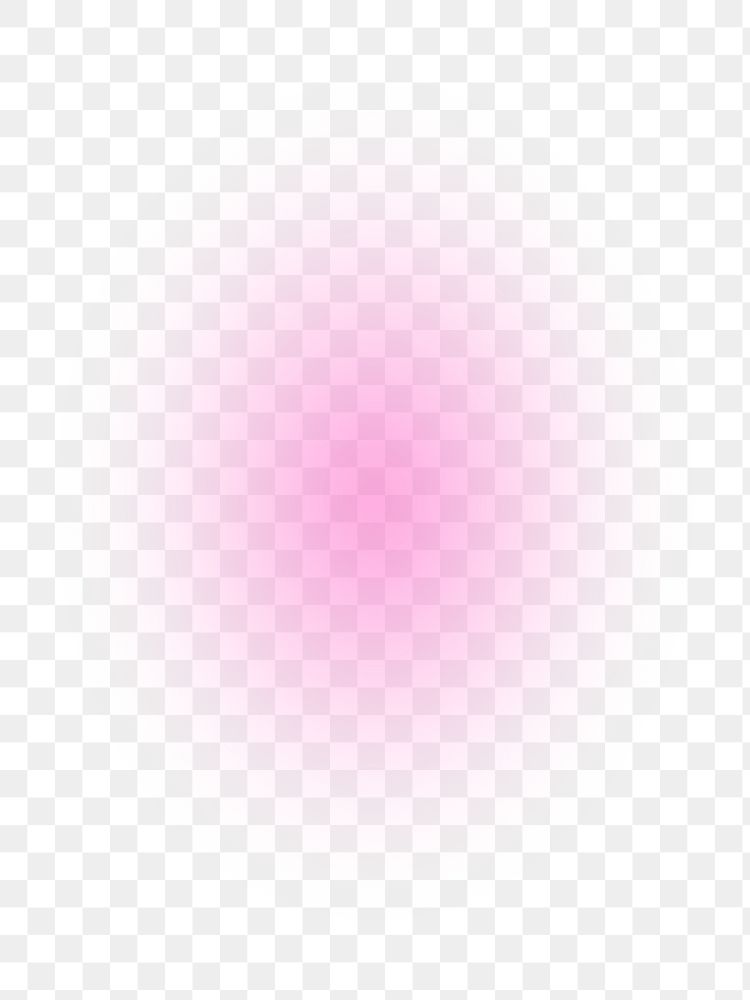 Pink badge png gradient sticker, transparent background