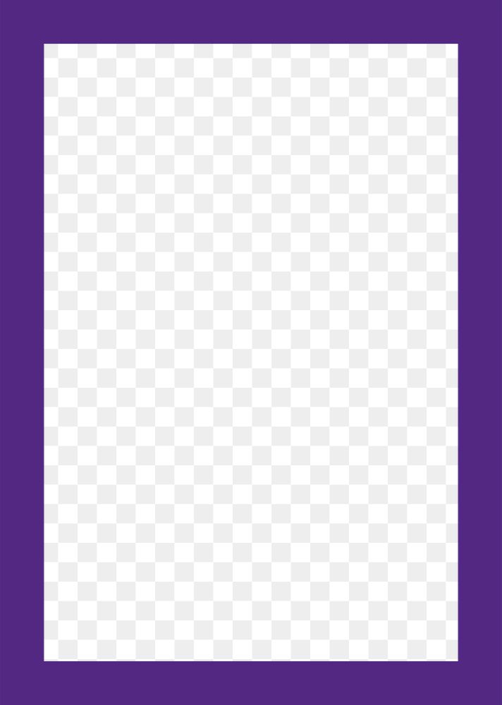 Purple frame png transparent background