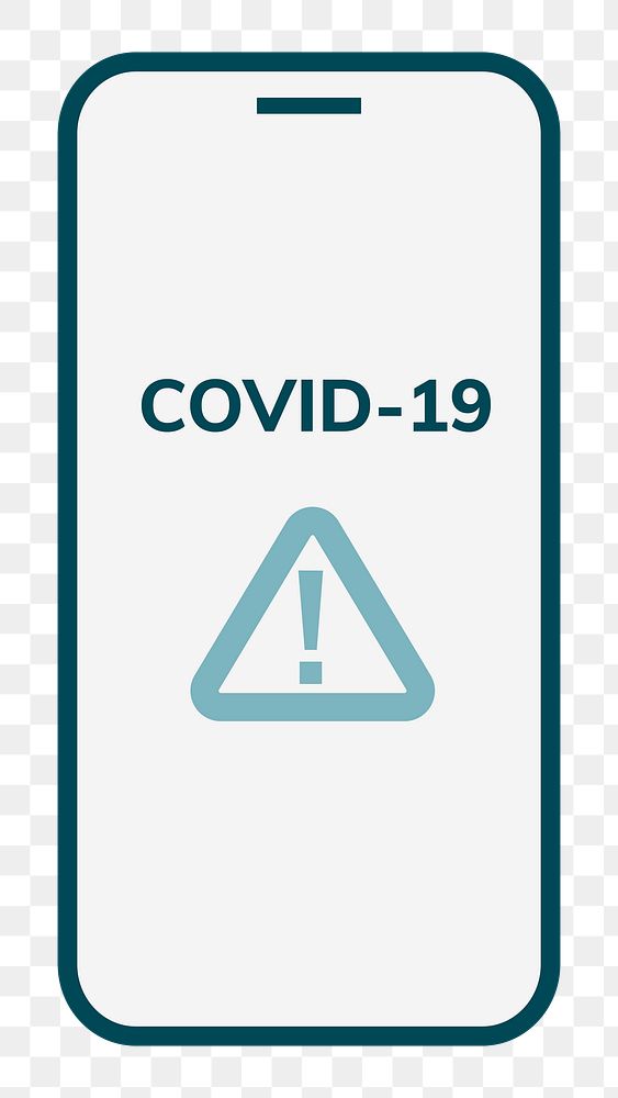 Covid-19 detection  png illustration sticker, transparent background