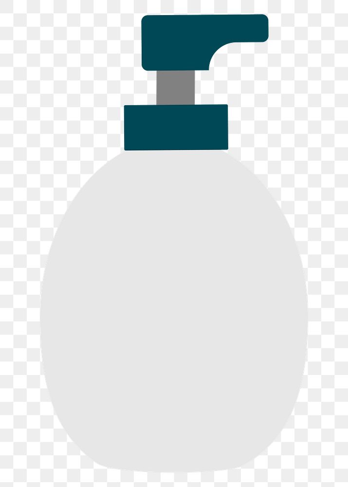 Soap bottle  png illustration sticker, transparent background