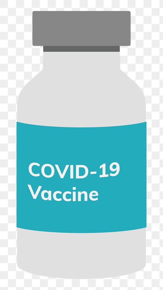 Covid-19 vaccine png illustration sticker, transparent background