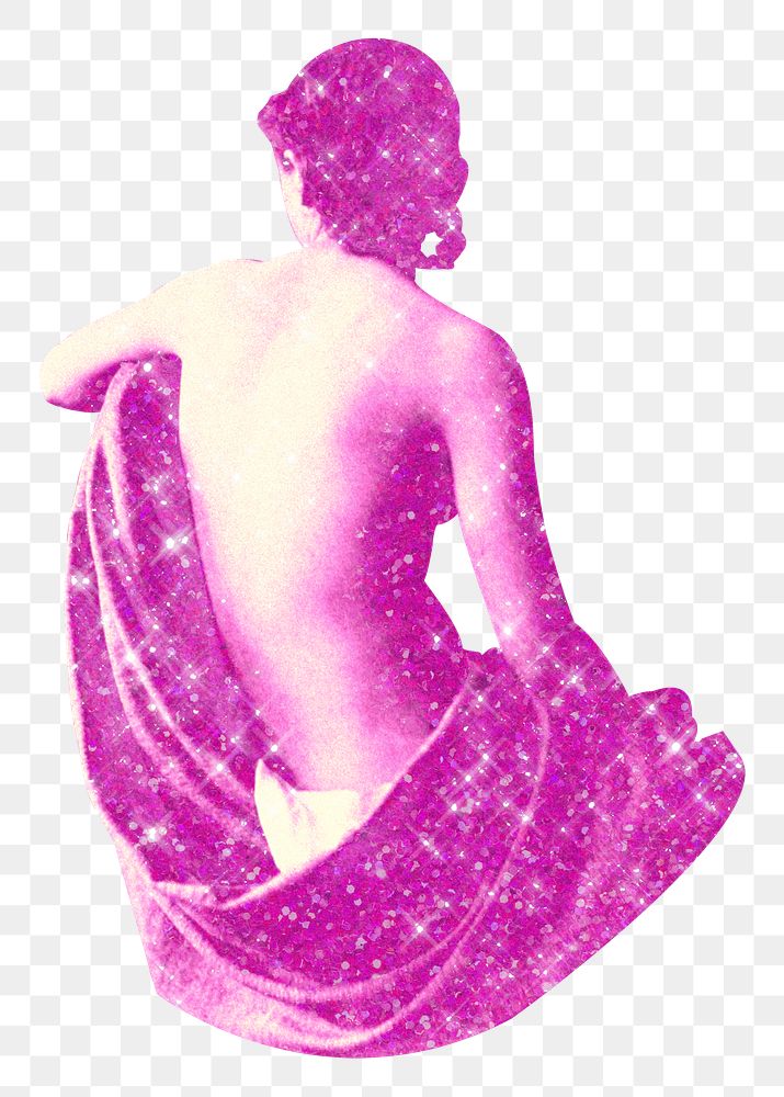 Aesthetic woman png sticker, transparent background