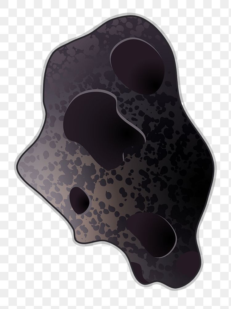PNG Abstract piece clipart, transparent background. 