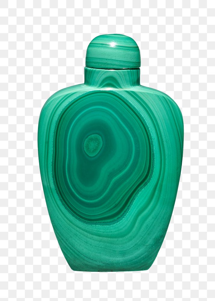 Green bottle png object sticker, transparent background.    Remastered by rawpixel