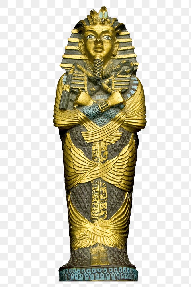 Egyptian Mummy png sticker, transparent background