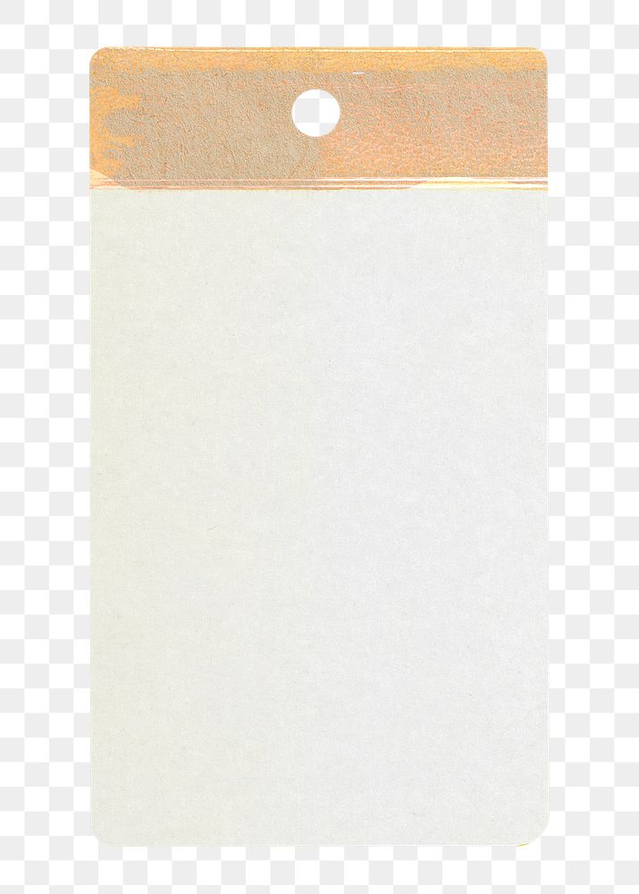 Label tag png sticker, transparent background