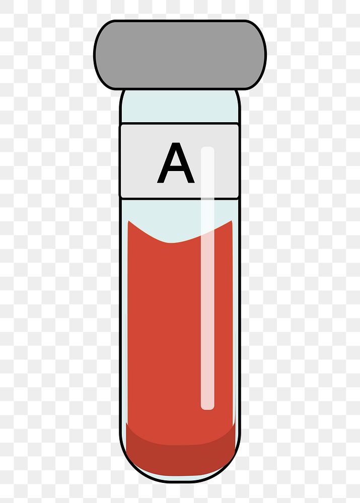 Blood group png sticker, transparent background. Free public domain CC0 image.