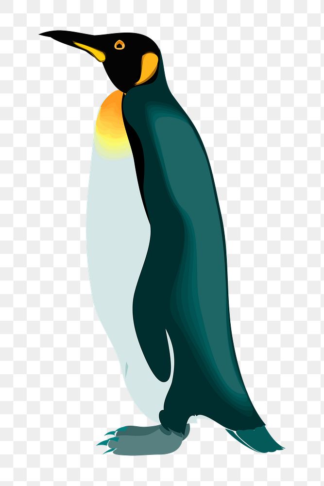 Png penguin clipart, transparent background. Free public domain CC0 image.