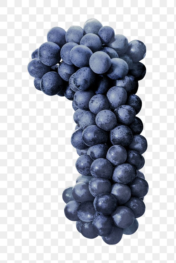 Grape bunch png, transparent background