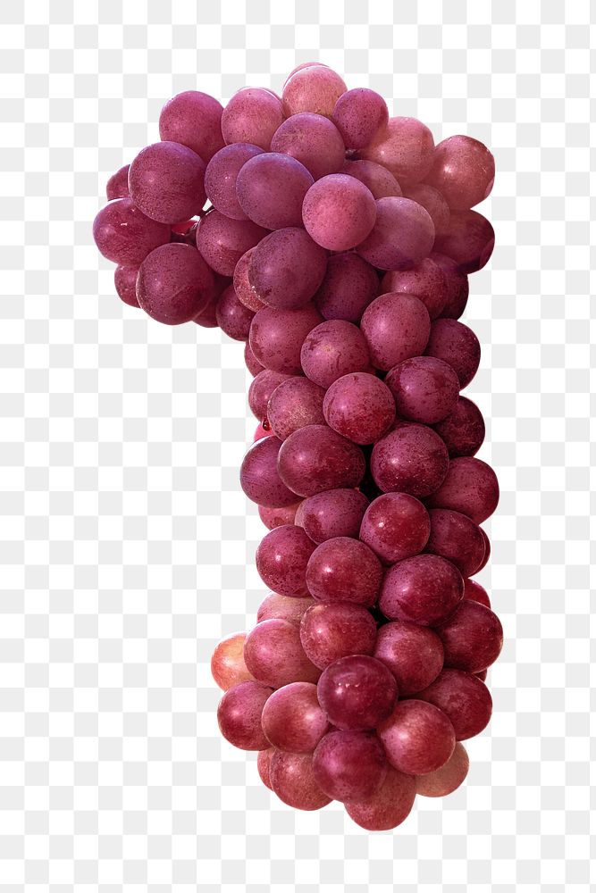 Grape bunch png, transparent background