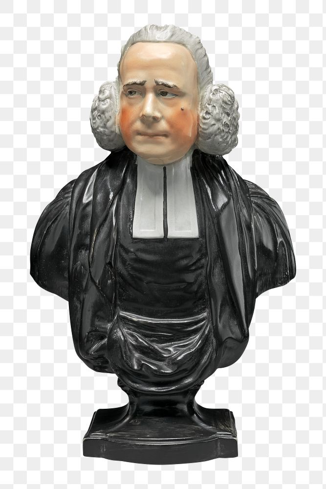 PNG George Whitfield statue, transparent background.  Remixed by rawpixel. 