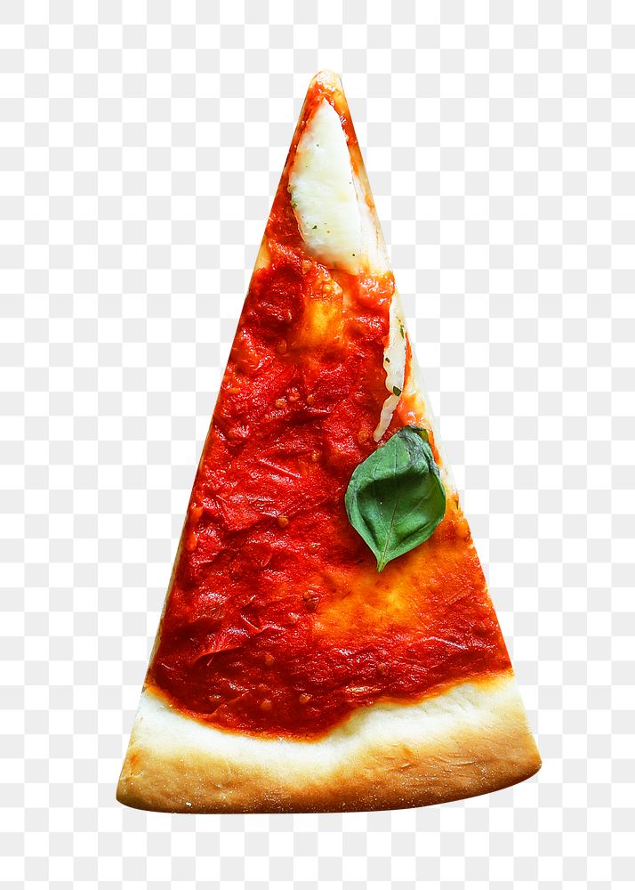 Pizza png collage element, transparent background