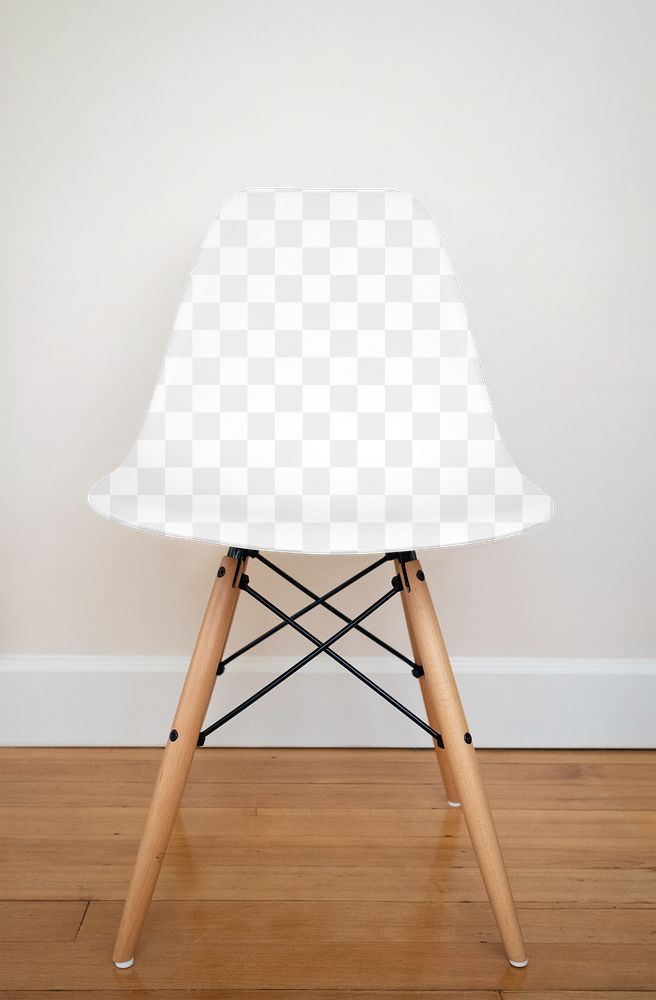 Chair mockup png furniture, transparent design
