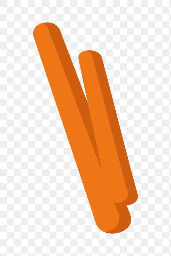 PNG cute baby carrot transparent background