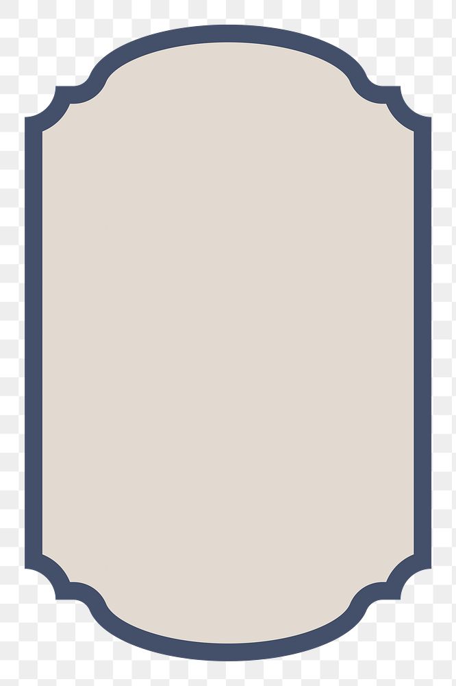 Png blue badge, transparent background