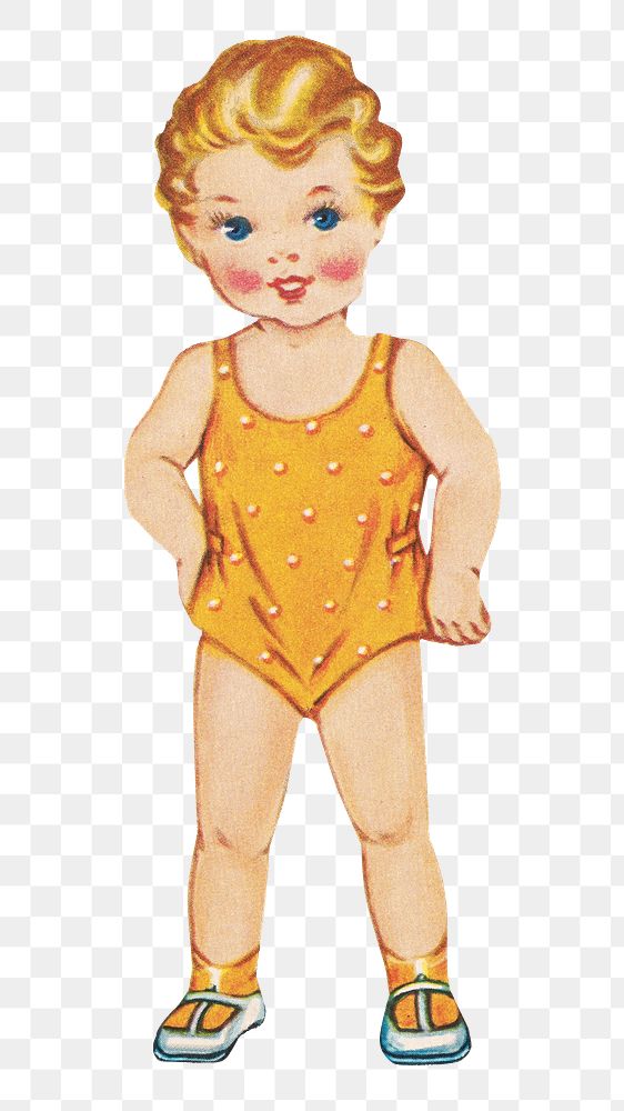 Little boy png paper doll, transparent background. Remixed by rawpixel.