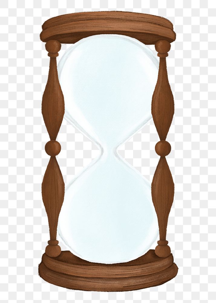 Hourglass png, transparent background