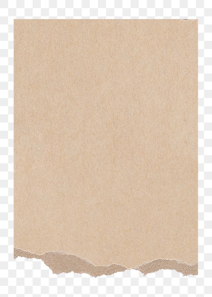 PNG rectangular craft paper element, scrap notepaper transparent background