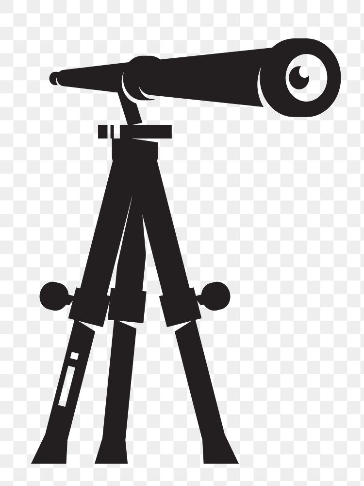 pirate telescope silhouette
