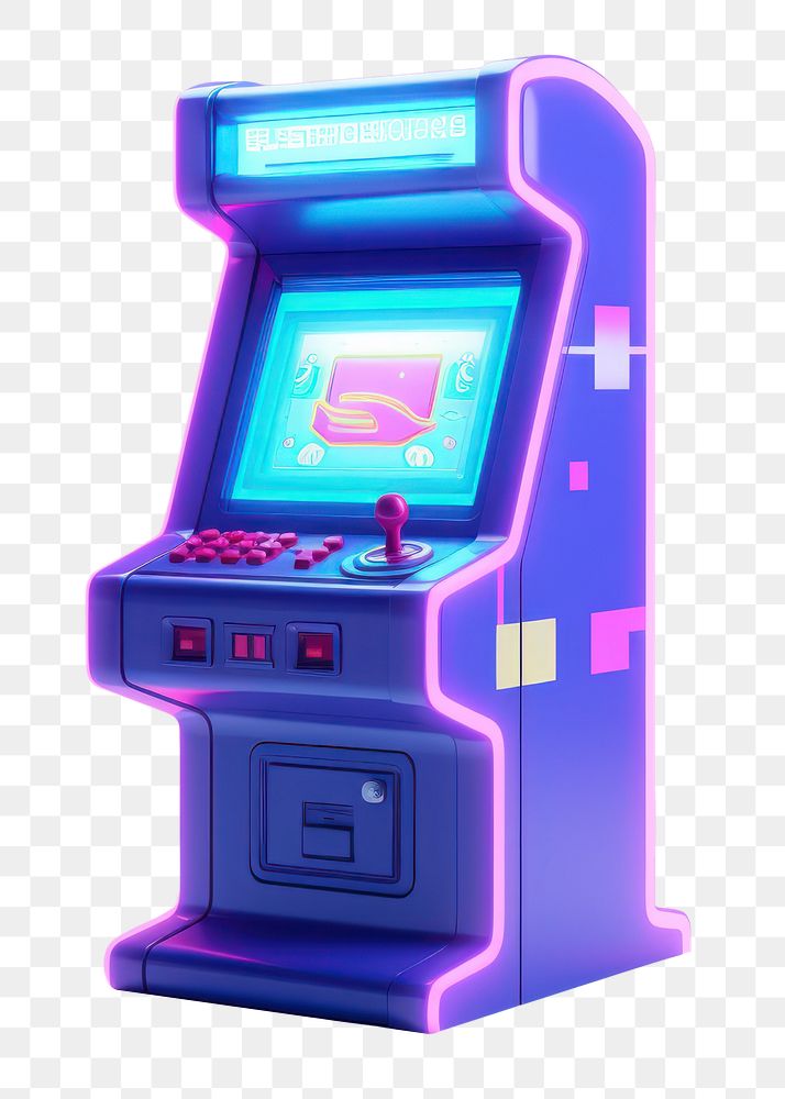 Machine game technology equipment.  PNG with transparent background.