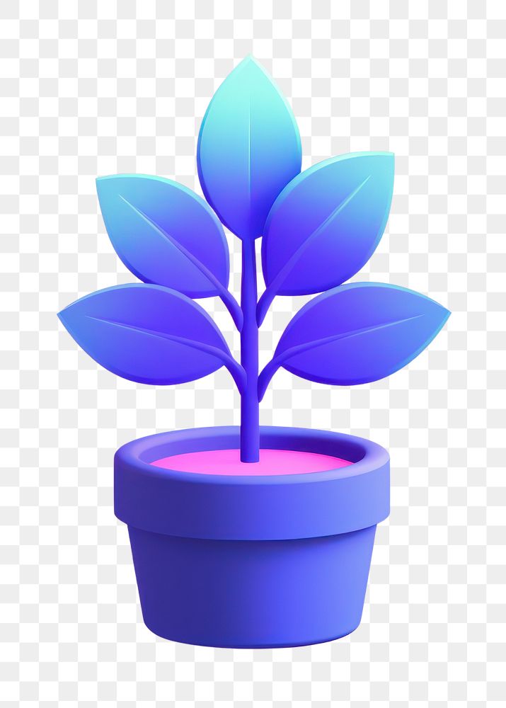 Plant leaf houseplant fragility.  PNG with transparent background.