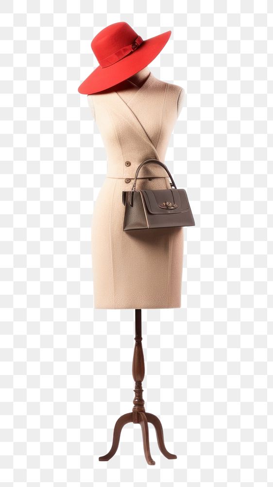 PNG Handbag coat accessories mannequin