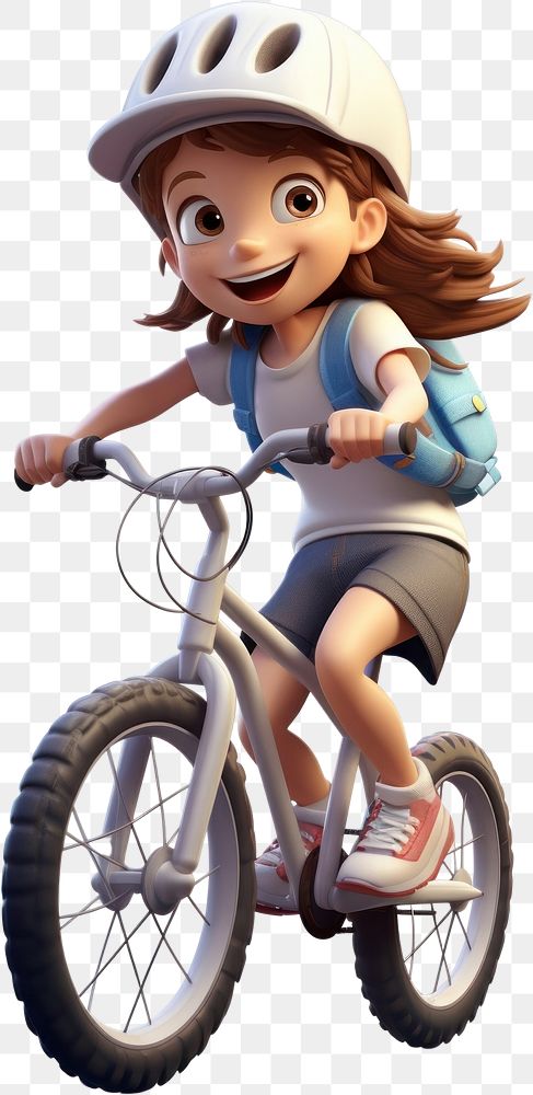 PNG Bicycle vehicle cycling cartoon. 