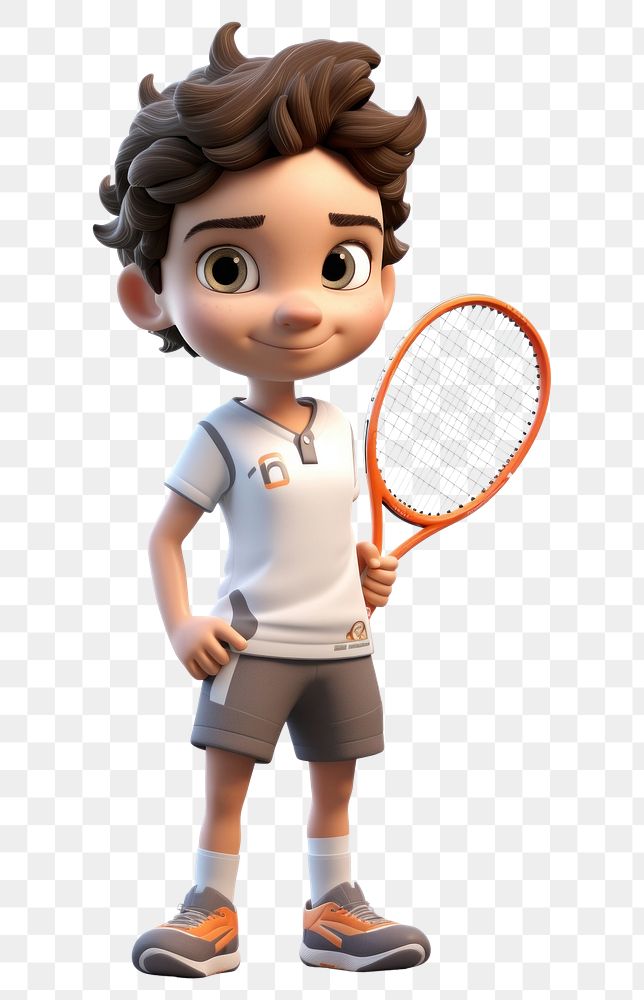 PNG Tennis athlete cartoon sports. 