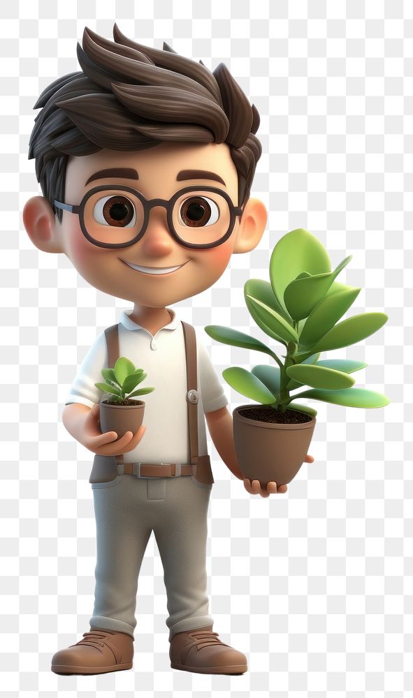 PNG Plant cartoon cute  