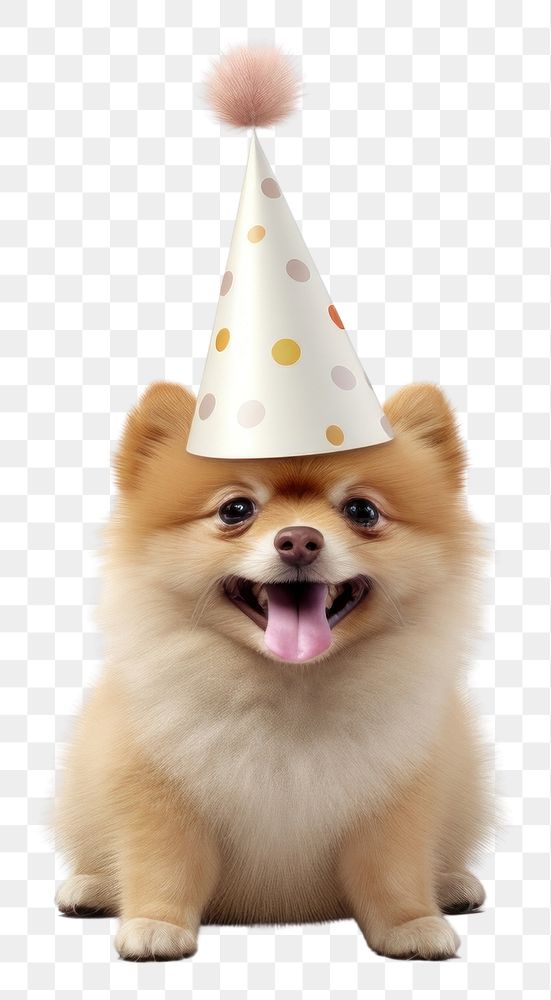 PNG Dog birthday mammal animal. AI generated Image by rawpixel.