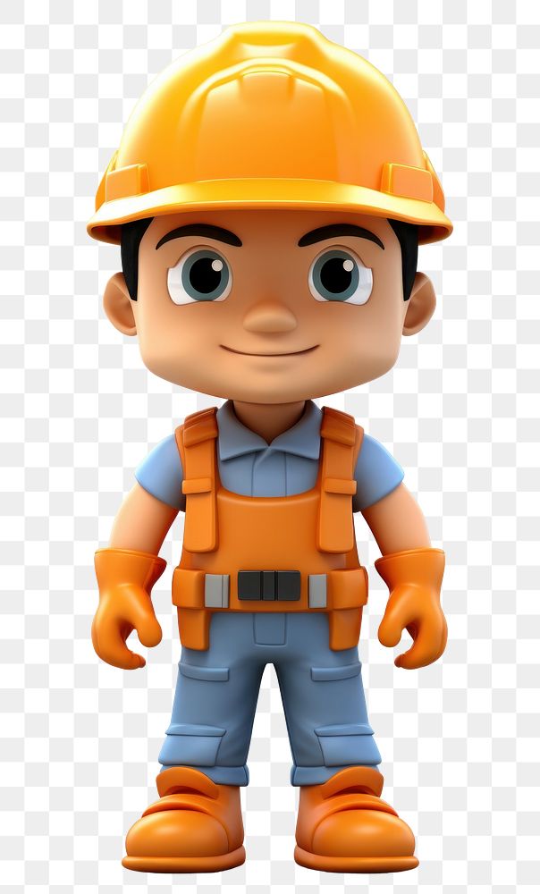 PNG Construction cartoon hardhat helmet. AI generated Image by rawpixel.