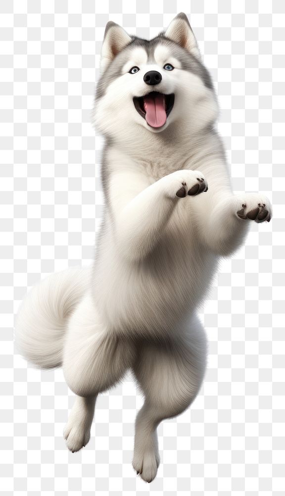 PNG Siberianhusky mammal animal white. AI generated Image by rawpixel.