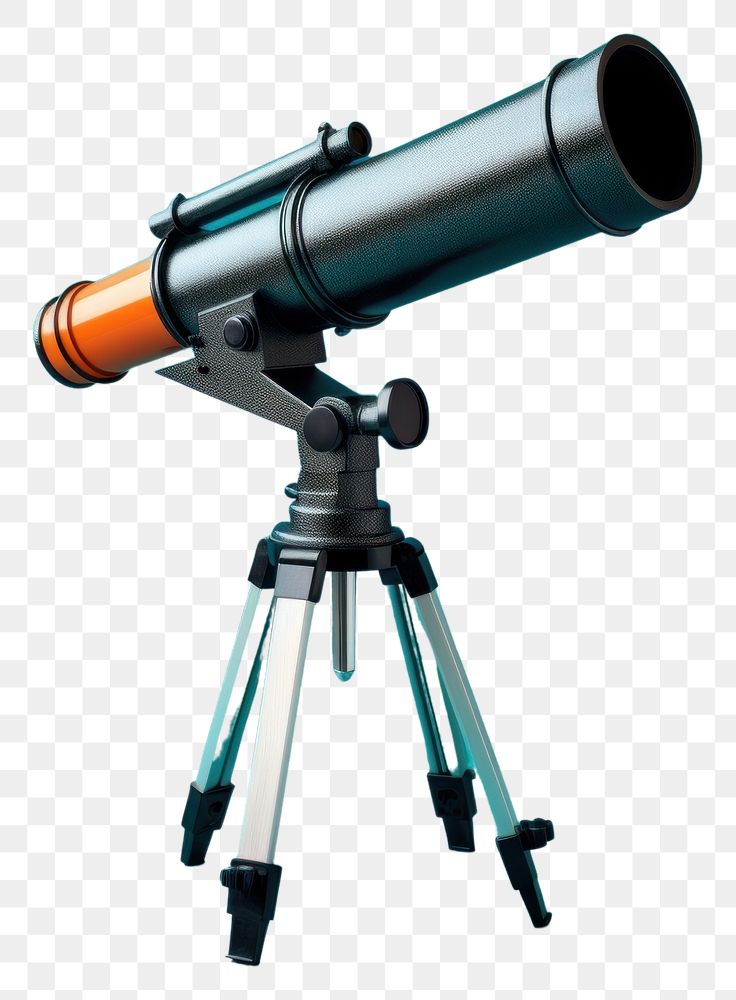 PNG Telescope surveillance binoculars technology. AI generated Image by rawpixel.