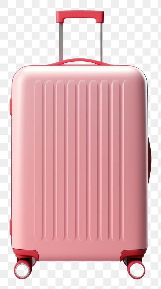 PNG Luggage suitcase white background furniture. AI generated Image by rawpixel.
