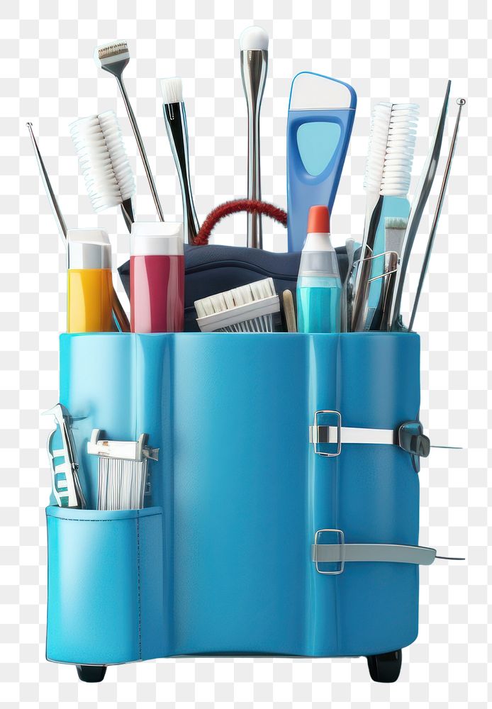 PNG  Toothbrush tool paintbrush container. AI generated Image by rawpixel.