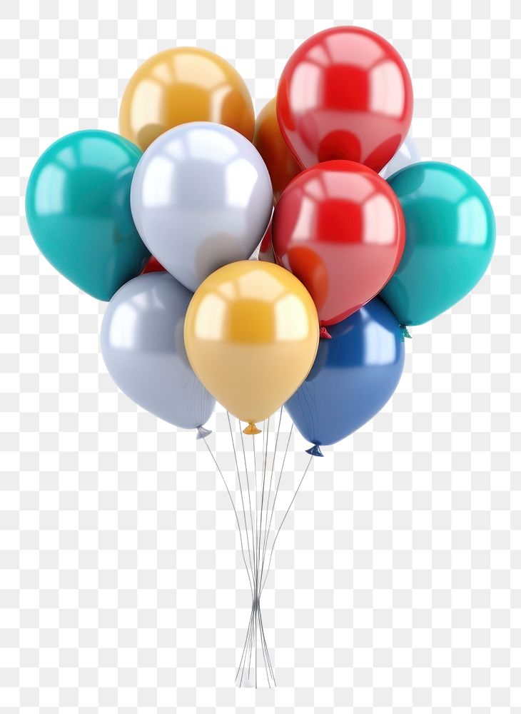 PNG Balloon birthday celebration  transparent background