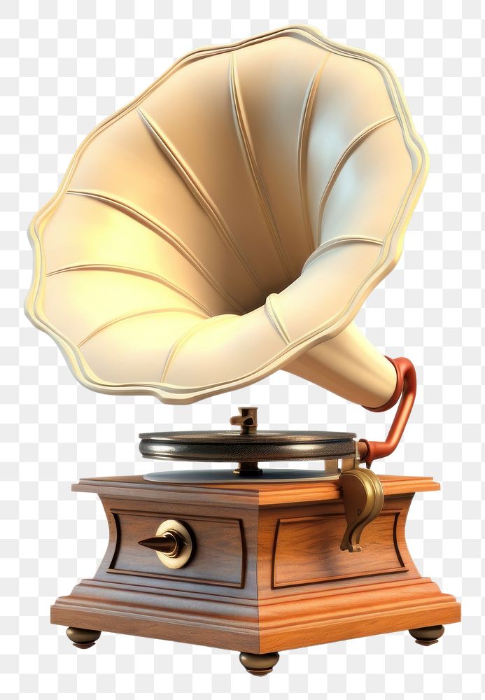 PNG  Broadcasting gramophone technology turntable. 