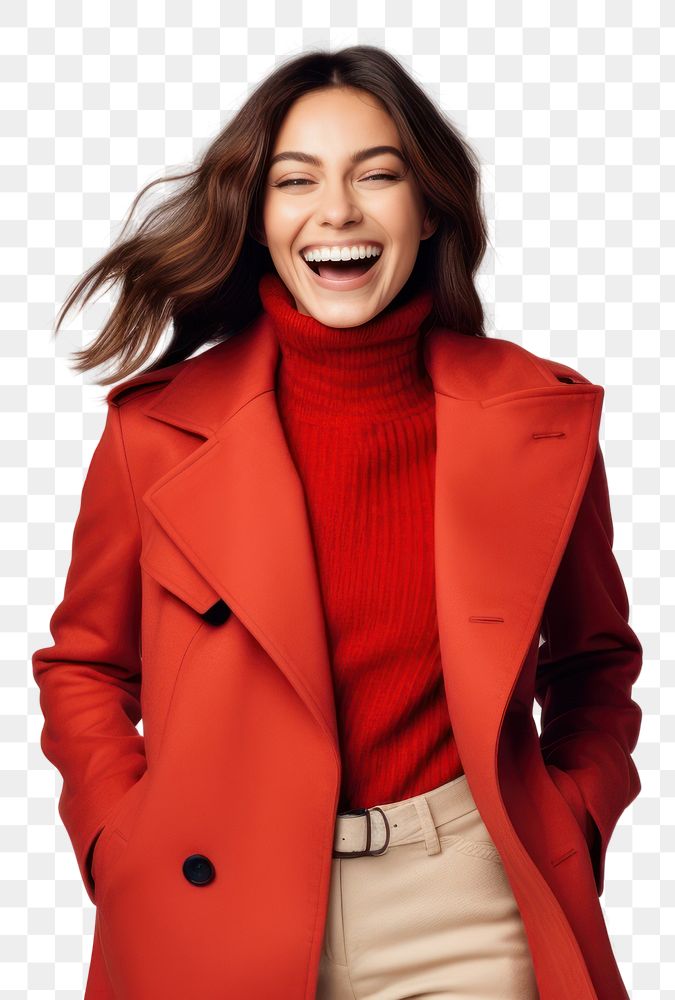 PNG Laughing fashion jacket winter. 