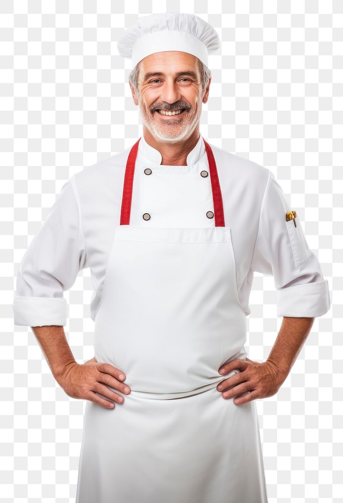 PNG Adult apron chef man. AI generated Image by rawpixel.