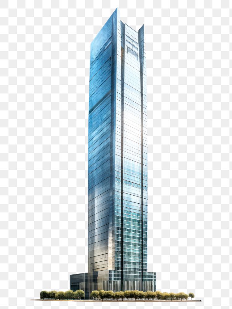 PNG Office architecture skyscraper building. AI generated Image by rawpixel.