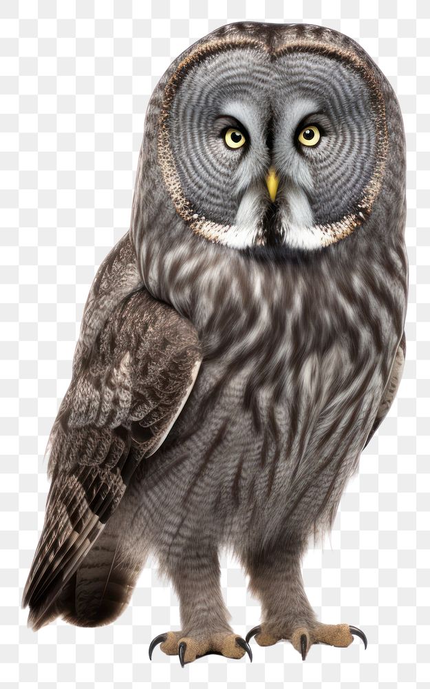 PNG Animal bird owl wildlife. AI generated Image by rawpixel.