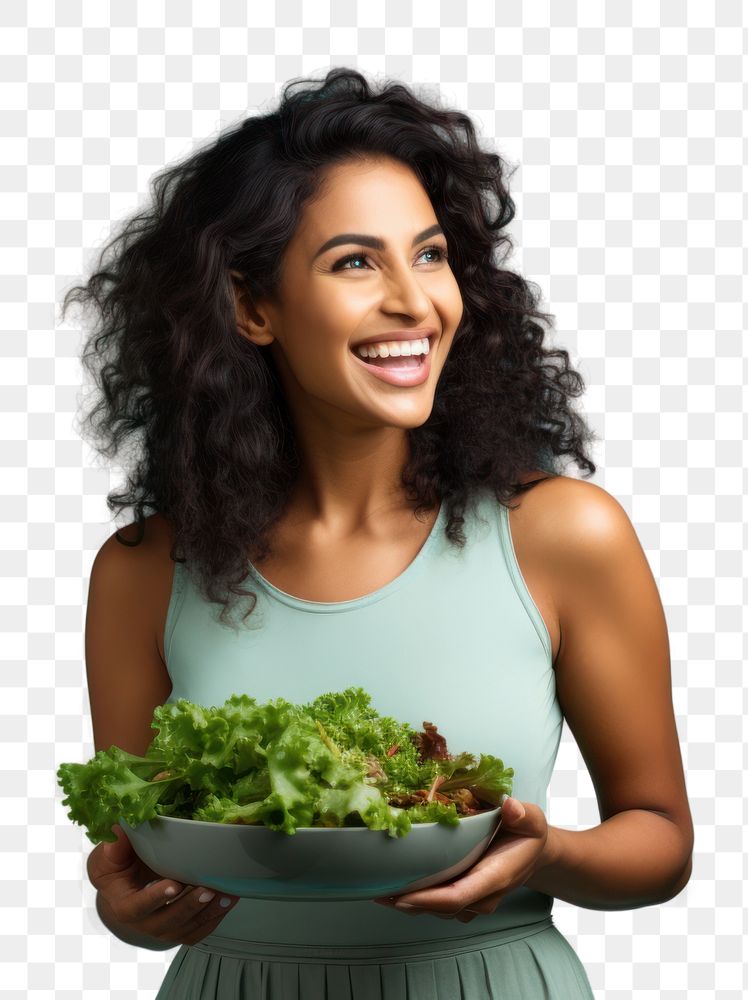 PNG Adult smile food vegetable. 