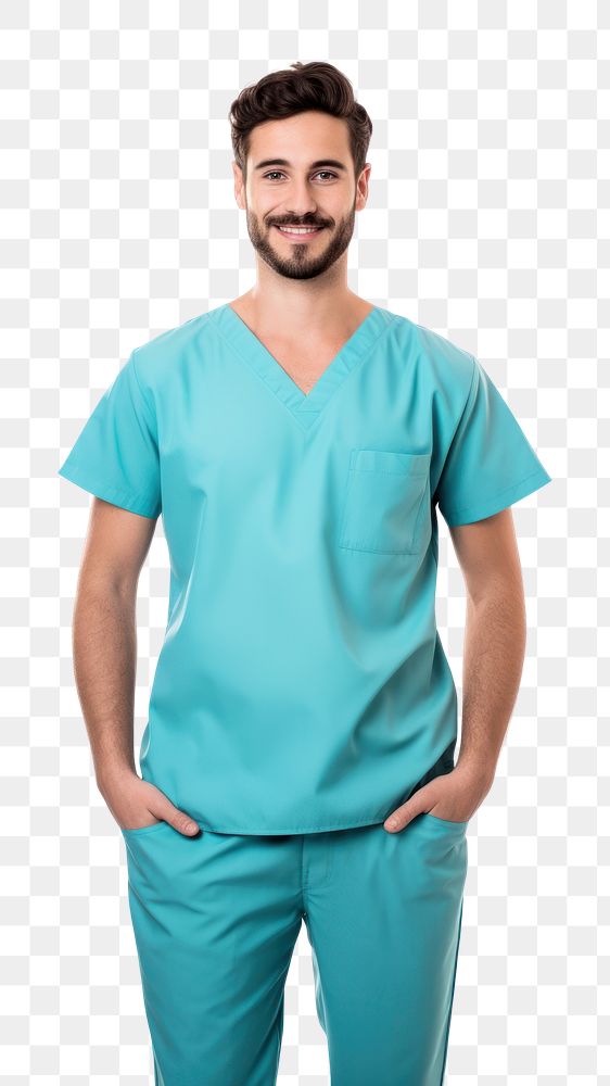 PNG Nurse adult male transparent background. 