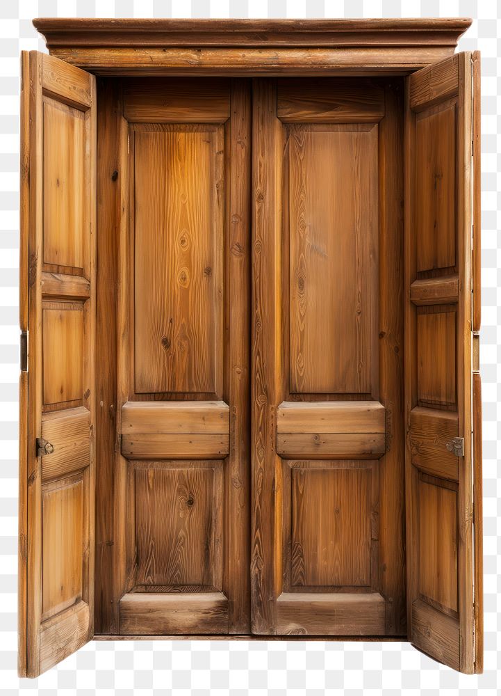 PNG Furniture cupboard hardwood door. AI generated Image by rawpixel.