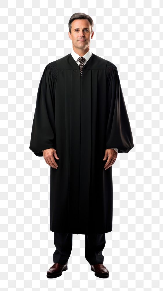 PNG Graduation overcoat adult robe. 