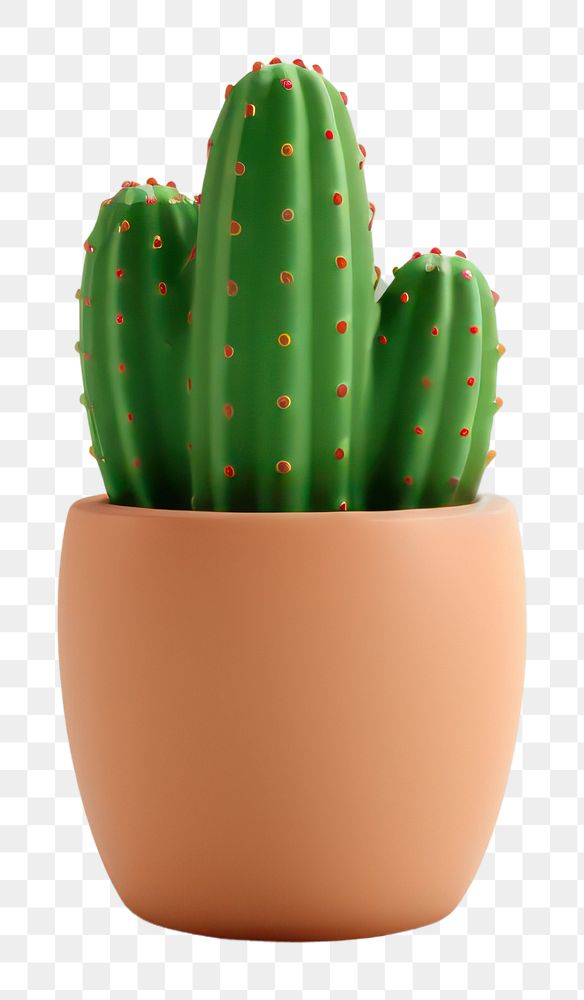 PNG Cactus plant green houseplant. AI generated Image by rawpixel.