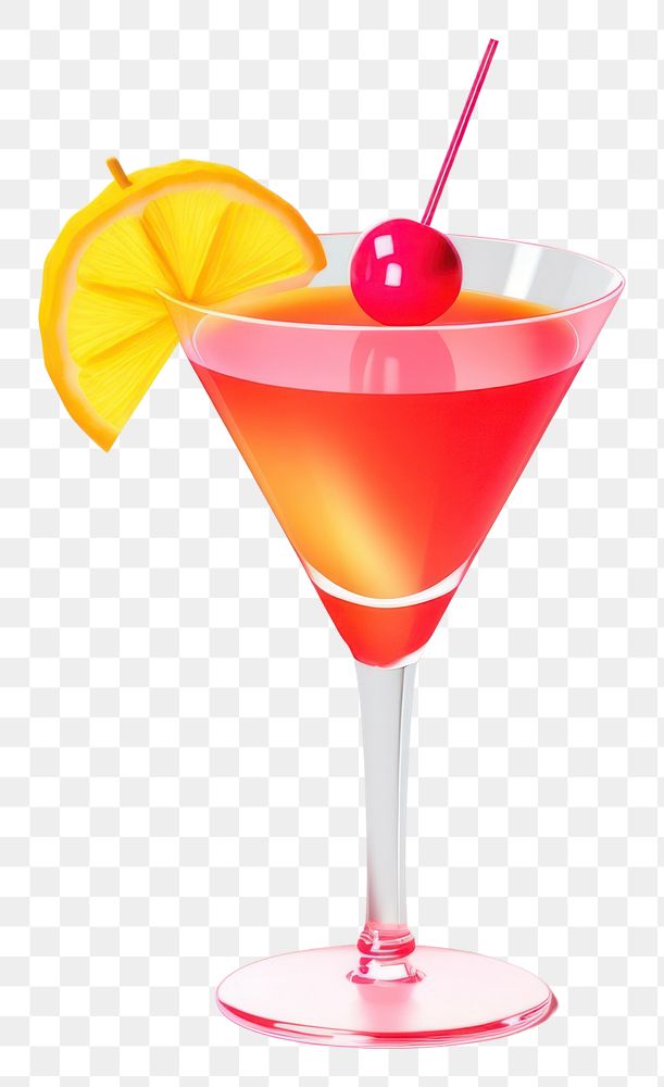 PNG Cocktail martini drink red. | Premium PNG - rawpixel