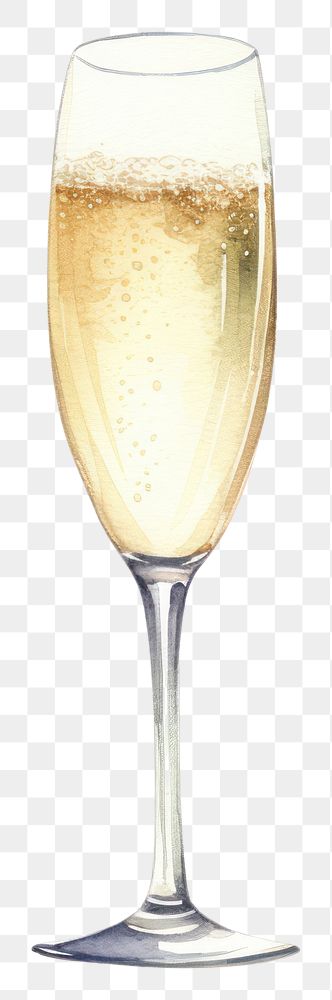 PNG Champagne glass drink wine. 