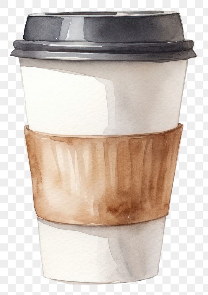 PNG Coffee paper cup drink