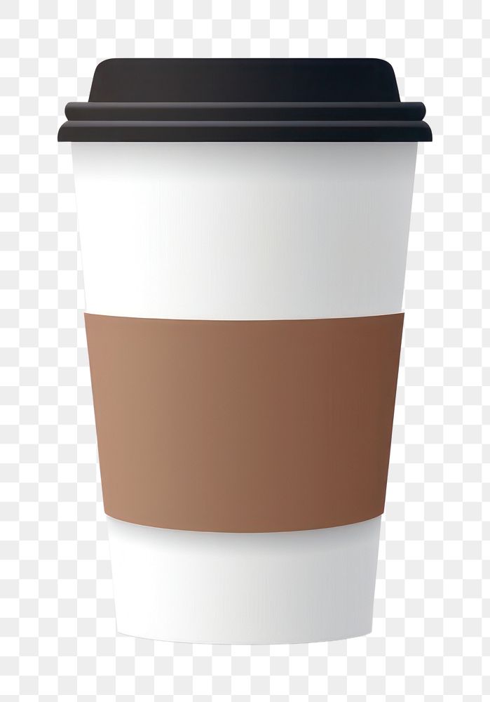 PNG Coffee cup drink latte. AI generated Image by rawpixel.